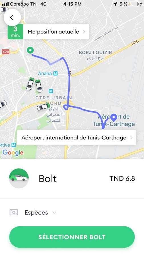 Apartment Tunis 1 Near Airport 아리아나 외부 사진